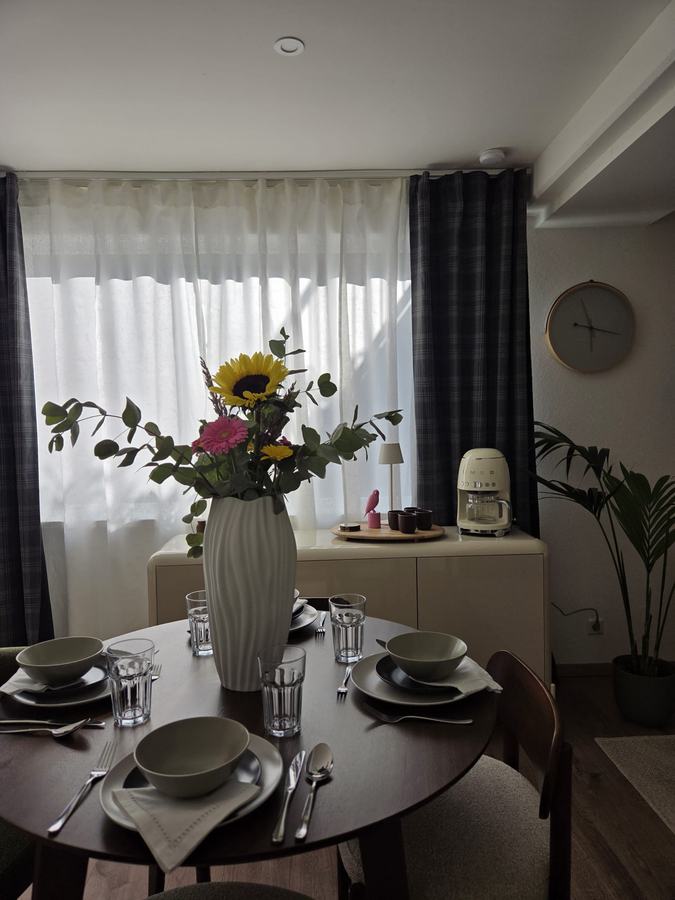 Essbereich im Calm Sun Apartment