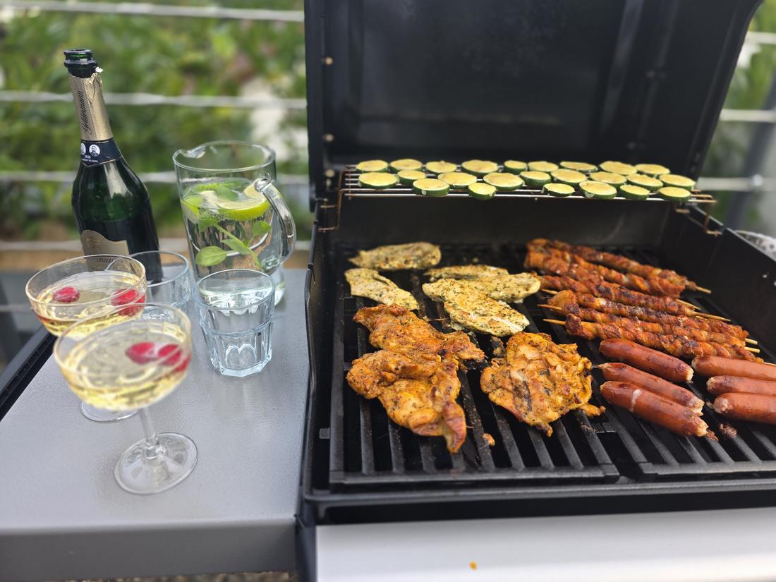 Grillabend auf der Sonnenterrasse